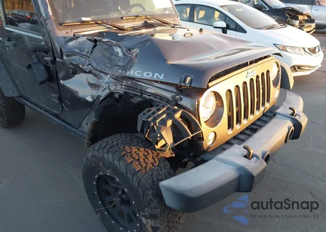 2016 Jeep Wrangler Rubicon из США, поврежденный, VIN 1C4BJWCG6GL174598